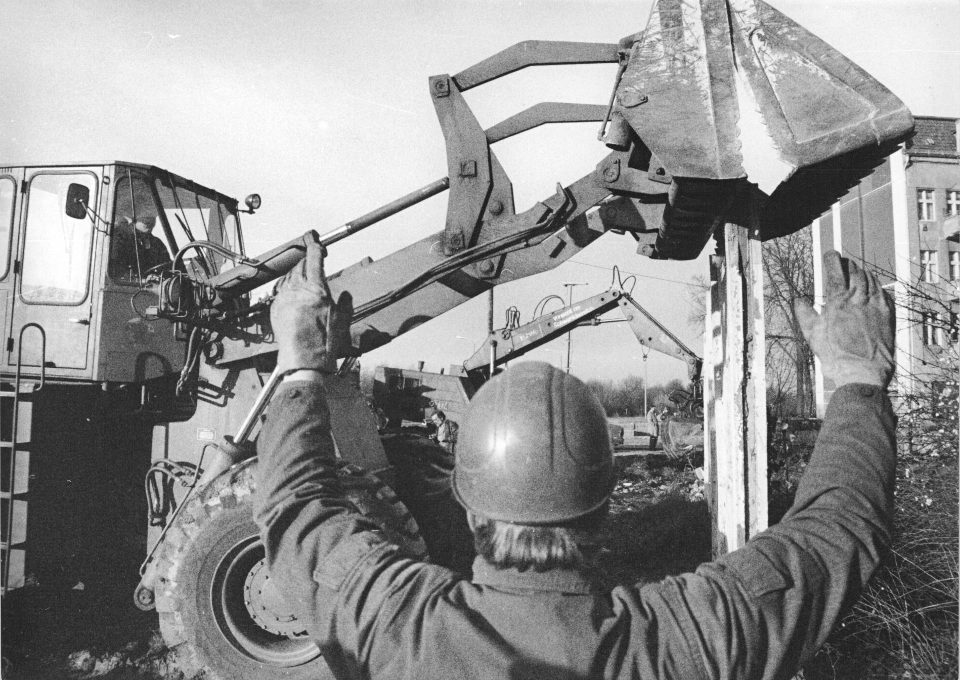 Abriss der innerdeutschen Grenze, Berlin 30. November 1990,