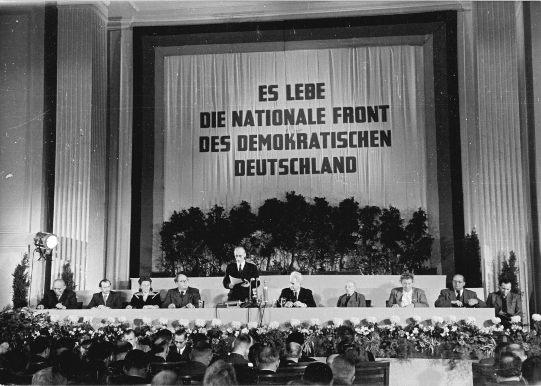 Berlin, 9. Volksratsitzung, DDR-Gründung am 07. Oktober 1949